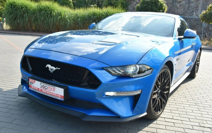 Ford Mustang cena 212000 przebieg: 54000, rok produkcji 2019 z Szczecinek małe 379